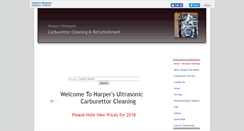 Desktop Screenshot of harpers-ultrasonic.com